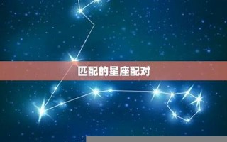 生肖星座配对(生肖星座配对查询 男女)