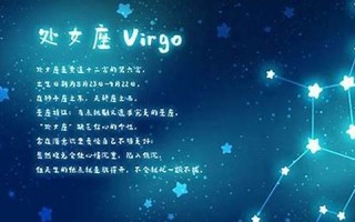 处女座男生(处女座男生的感情分析)