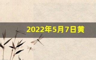 2022年5月7日黄历(2021年5月7日黄道吉日)