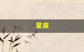 星座(星座看的是农历还是阳历)