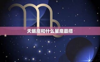 天蝎座男生最配星座(天蝎座男生最配星座喜欢的女生)